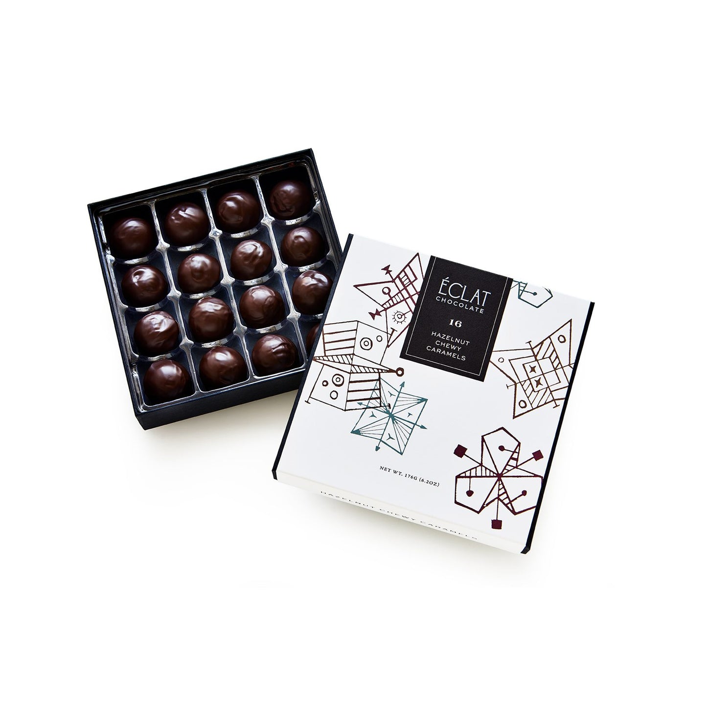 Eclat Hazelnut Chewy Caramels 16 pieces