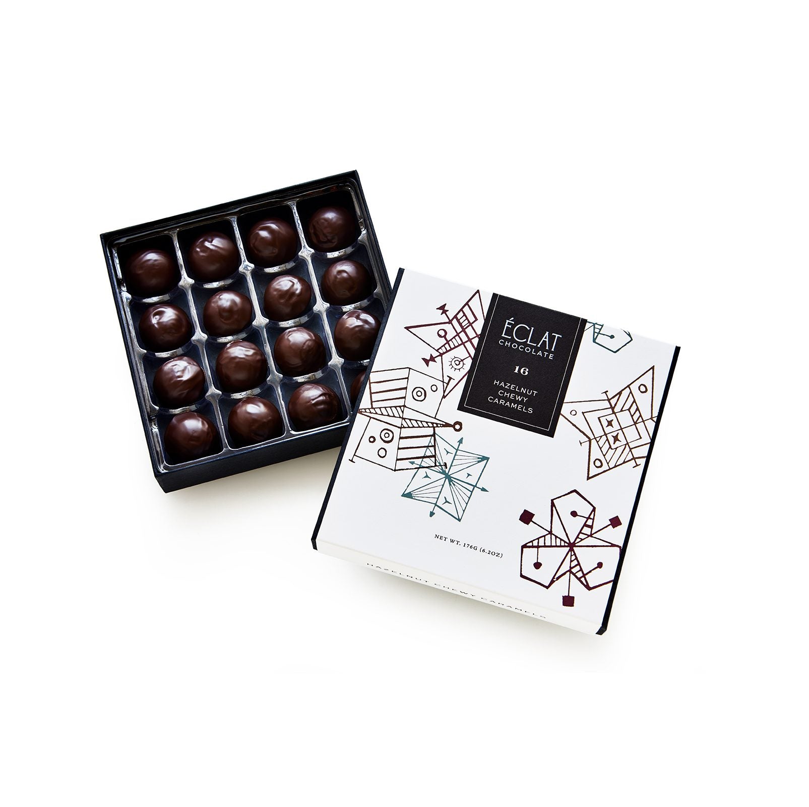 Eclat Hazelnut Chewy Caramels 16 pieces