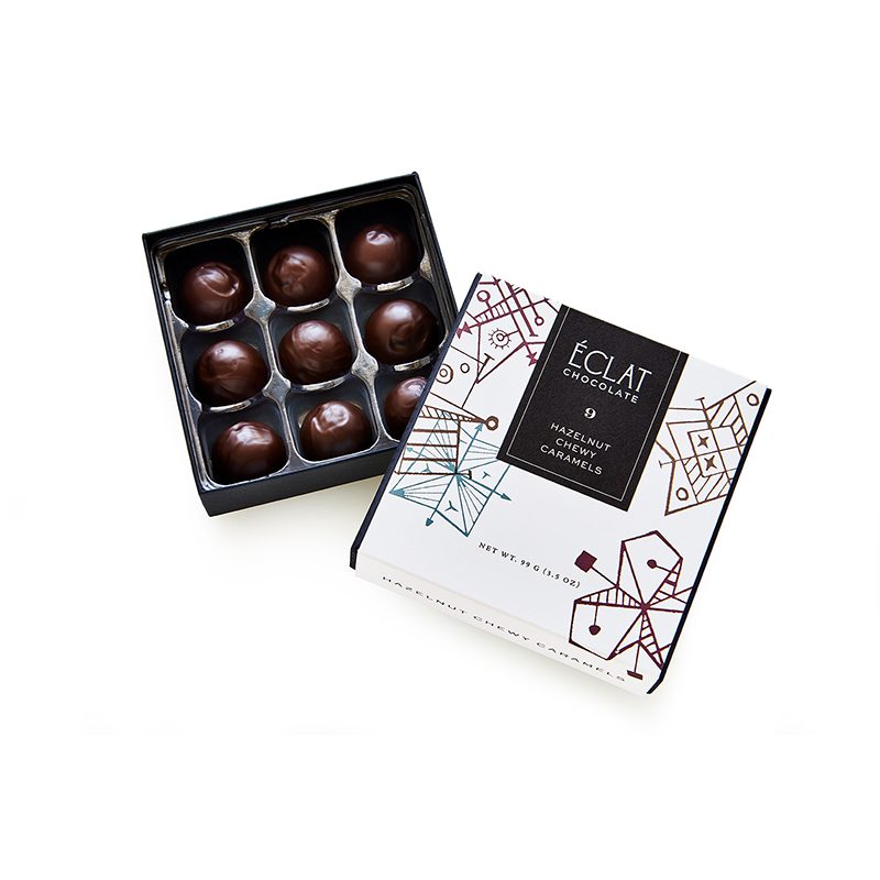 Eclat Chocolate Chewy Caramels 9 pieces