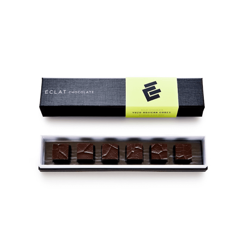 Yuzu Hojicha Cubes - 6pc box